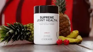Supreme Joint Health Supplement - Undenatured Collagen - VitaCherry&reg; Sport - Boswellia -- Codeage