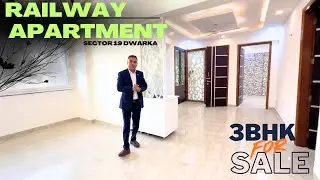 3 BHK Flats in Dwarka | ✅ Railway Apartment Sector 19 Dwarka Delhi | Orchid Valley Apartment