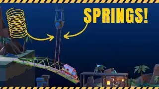 Springs are AWESOME in Poly Bridge 2! (Featuring top 4%) #5