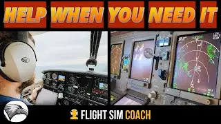 Need Help? Looking for 1:1 Assistance? ¦ Flight Sim Coach ¦ MSFS, Xplane, DCS & Real World Training