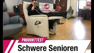 Produkttest  Hukla RD74   Seniorensessel elektrisch AufstehhilfeLeder Vivre ecru  by profischnapp.de