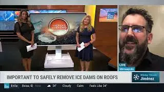 Ice Dam Guys&reg;' Joe Palumbo Discusses Ice Dam Removal with the Weather Channel (January 2023)