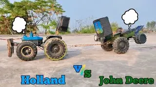 mini tractor tochan video Holland versis John Deere Swaraj  John Deere kharab ho gaya Achanak se#new
