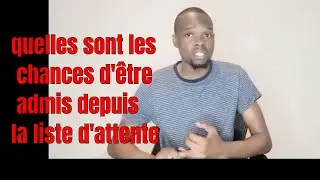 Je t'explique comment  fonctionne la liste d'attente parcoursup