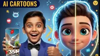 How to make ai cartoons from mobile phone and earn 🤑