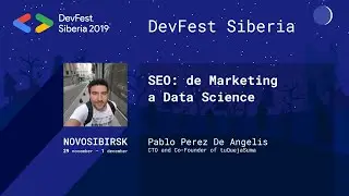 SEO: de Marketing a Data Science - Pablo Perez De Angelis | Data Science