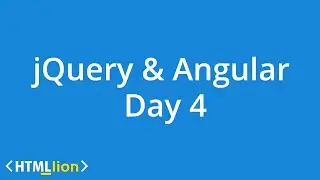 jQuery & Angular day 4