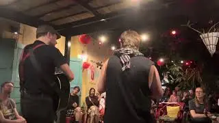 My Druthers - live in Luang Prabang, Laos, playing Dave Van Ronk&rsquo;s protest song, &ldquo;Luang Prabang&rdquo; 