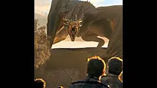 Dragon Bend The Knee 🐉🔥☠️ Daenerys #shorts #houseofthedragon #gameofthrones