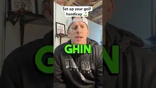 🏌️&zwj;♂️ How to Set Up Your Golf Handicap with the GHIN App ⛳️ #golfhandicap  #golf #golftraining