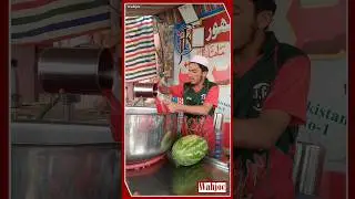 Famous Special Watermelon Juice in karachi | Street Food Karachi | Summer Drinks |  Wahjoc Food