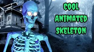 Grim! Assembly/Demo Animatronic Halloween Prop