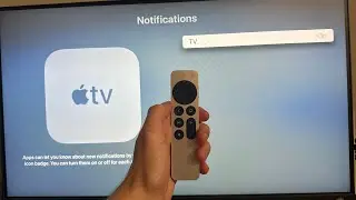 Apple TV: How to Turn On/Off App Notifications Tutorial! (For Beginners)