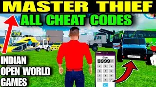 All Cheat Code | Master Thief Android  Gameplay #rhodegamer #openworldgames #androidgameplay