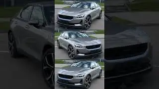 Polestar 2 электрокар от бренда Volvo #shots #belarus #polestar #polestar2