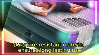 BR428  Intex 64417ED Dura-Beam Deluxe Comfort-Plush High-Rise Air Mattress: