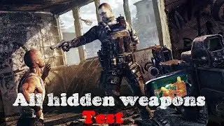 Get Even All Hidden  weapons test!