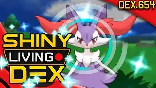 SHINY BRAIXEN! Live Reaction! Quest For Shiny Living Dex #654 | Pokemon XY