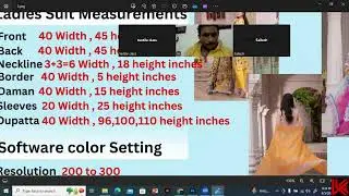 class 2 for textile designing adobe photoshop online zoom class