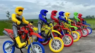 Finger Motocross Trial Adventure #0266 | KLX vs WR155 | Extreme Offroad Mud Battle! 💦🏍️