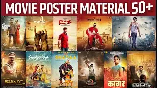 Movie Poster Material Free Download For Banner Design | Saurav Lokhande