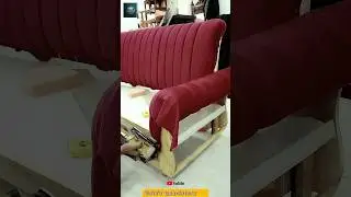 Sofa making | upholstery work #youtube #shorts #youtubeshorts #upholstery