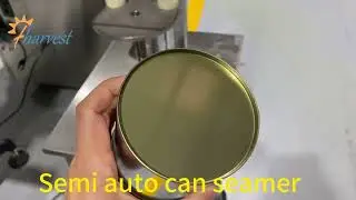 Semi auto Can Sealing Machine , Automatic Can Closing Machine for Tin , Metal Can Closer