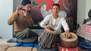 Old basanta Dhun with Tabala / student #Abhinab - Guru Rajendra Maharjan 2082