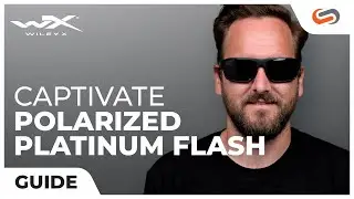 Wiley X Captivate: Polarized Platinum Flash