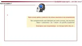 Les conf&eacute;rences de Tamy 03 - La dualit&eacute; corps esprit... une fake news ?