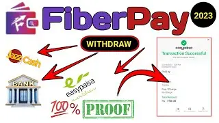 FiberPay Funds Withdraw To EasyPaisa JazzCash | FiberPay New Version Withdraw To EasyPaisa