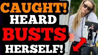 BUSTED! Amber Heard CAUGHT WITHOUT CRUTCHES weeks after 