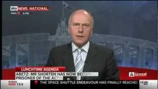 Interview with Ashleigh Gillion, Sky News Lunchtime Agenda, 15 October 2012