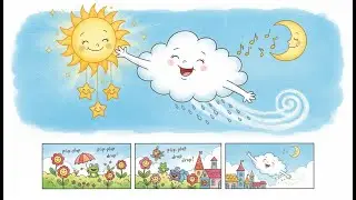 ☁️🌈 The Happy Little Cloud 🌈☁️