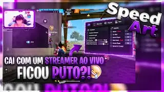 SPEED ART THUMBNAIL FREE FIRE AVAN&Ccedil;ADA! | ANDROID | PS TOUCH #01