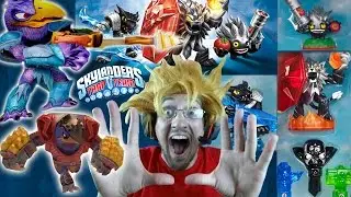 Skylanders Trap Team Dark Edition Gameplay / Villains / FACTS / INFO / COMPARISON + More!