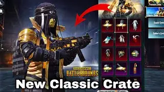 Noctus Sovereign Set | New classic crate opening pubg mobile | M416 glacier | Classic crate opening.