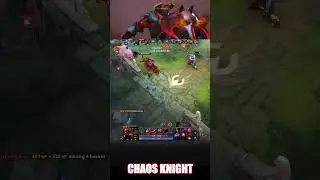 Chaos Knight Rampage in 55 Second🔥Easy 2600 Golds🔥 #Dota2 #Rampage #Dota2gameplay