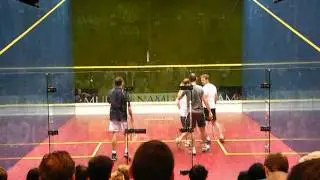 Legends of Squash 2012 - John White & Tim Garner vs. Lee Beachill & Derek Ryan, Part 1 of 2