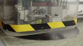 This is how we cut pure graphite gasket