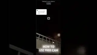How To Use FreeCam In Forsaken#shorts