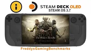 The Elder Scrolls Online (Test September 2024) on Steam Deck OLED with Steam OS 3.7