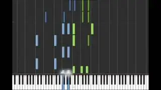 Disclosure - You & Me (Flume Remix) synthesia tutorial PIANO