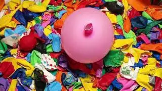 Satisfying Balloon ASMR 🎈 Printed Balloon Blow & Pop | Deep Relaxation
