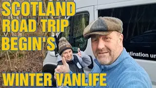 START OF MY SCOTLAND ROAD TRIP - VANLIFE IN SCOTLAND #scotland #vanlife 