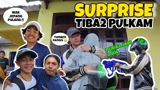 SEMUA TERKEJUT & TEHARU !! PULANG KE INDONESIA DIEM DIEM, AKU NYAMAR JADI OJOL🤣