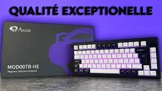 Ce CLAVIER &agrave; SWITCH MAGN&Eacute;TIQUES m'a IMPRESSIONN&Eacute; ! Test du AKKO MOD 007B HE