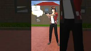 A police officer's enemy took the lives of his innocent children😢😭💔#shorts #sakuraschoolsimulator