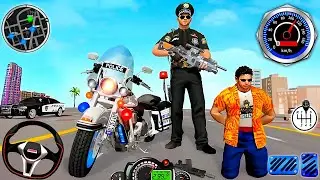 Police Car Chase Simulator 3D - Real Multi-Storey Cars Driving - Android GamePlay
