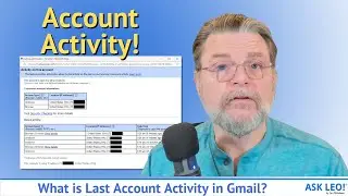What is Last Account Activity in Gmail?